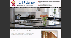 Desktop Screenshot of dpjames.com